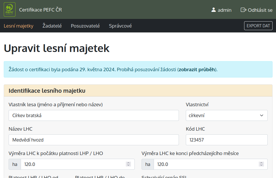 PEFC certification